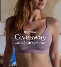 $300 Third Love Sweepstakes prize ilustration