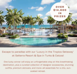 Luxury in the Tropics Giveaway prize ilustration